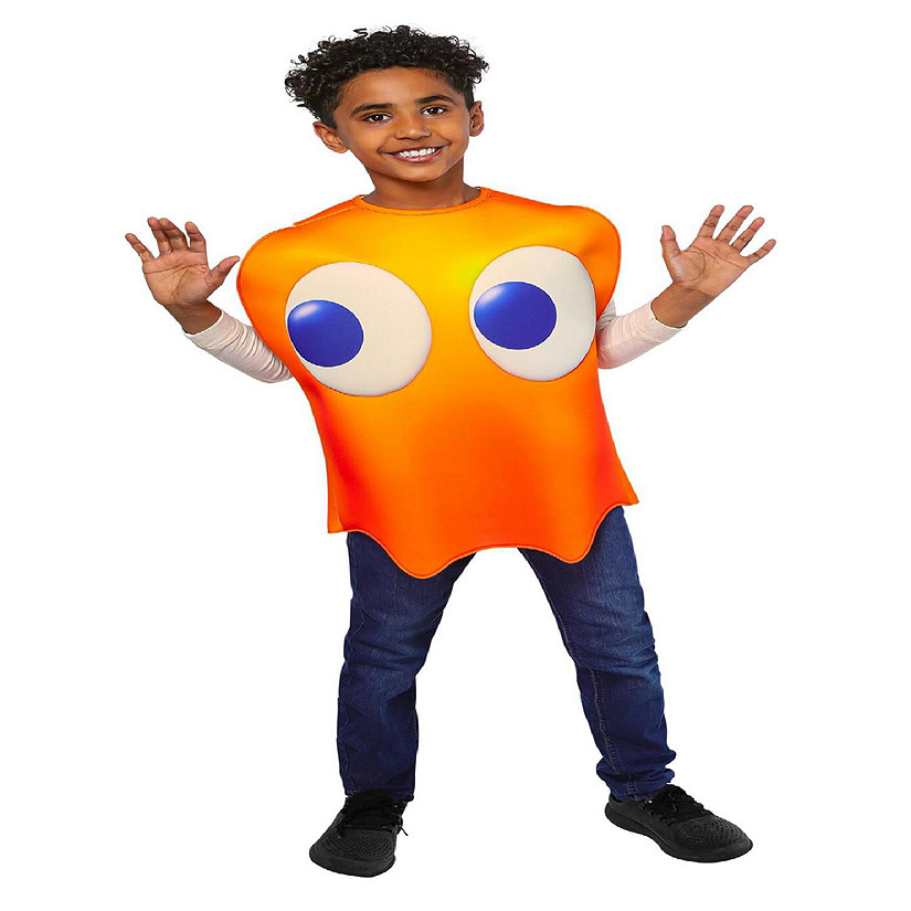 Pac-Man Clyde Ghost Child Costume  One Size Image