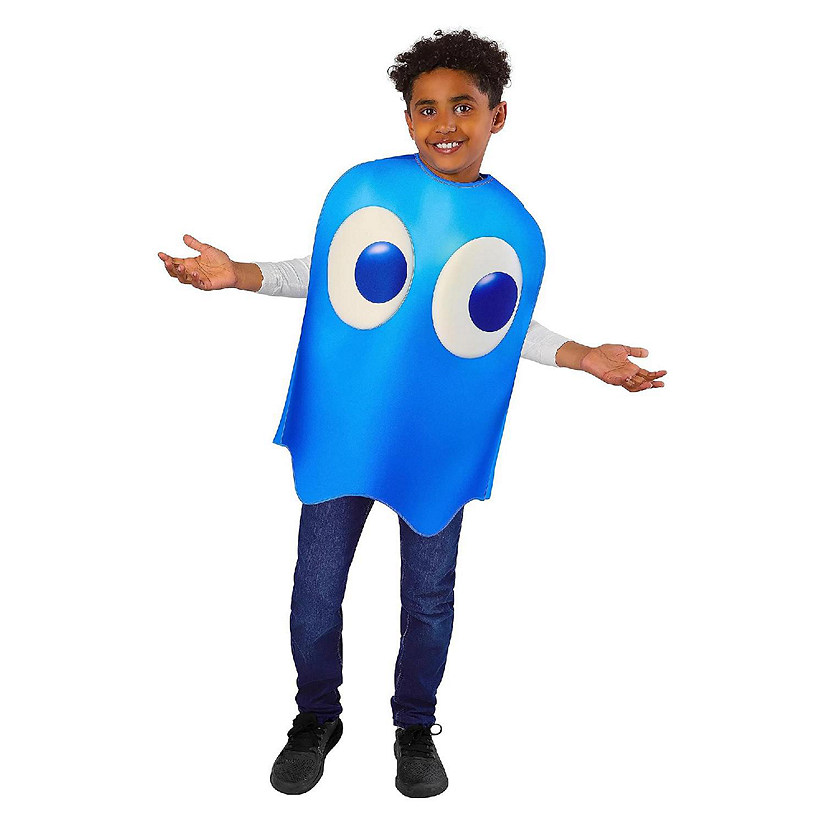 Pac-Man Inky Ghost Child Costume  One Size Image