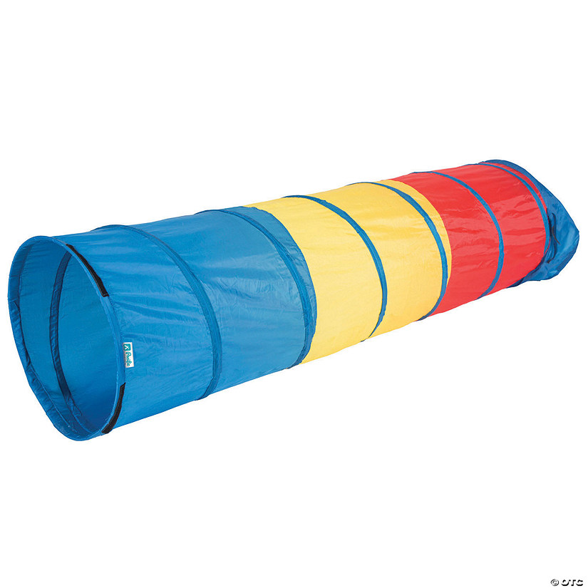 Pacific Play Tents Find Me 6FT Tunnel - Blue / Red / Yellow Image