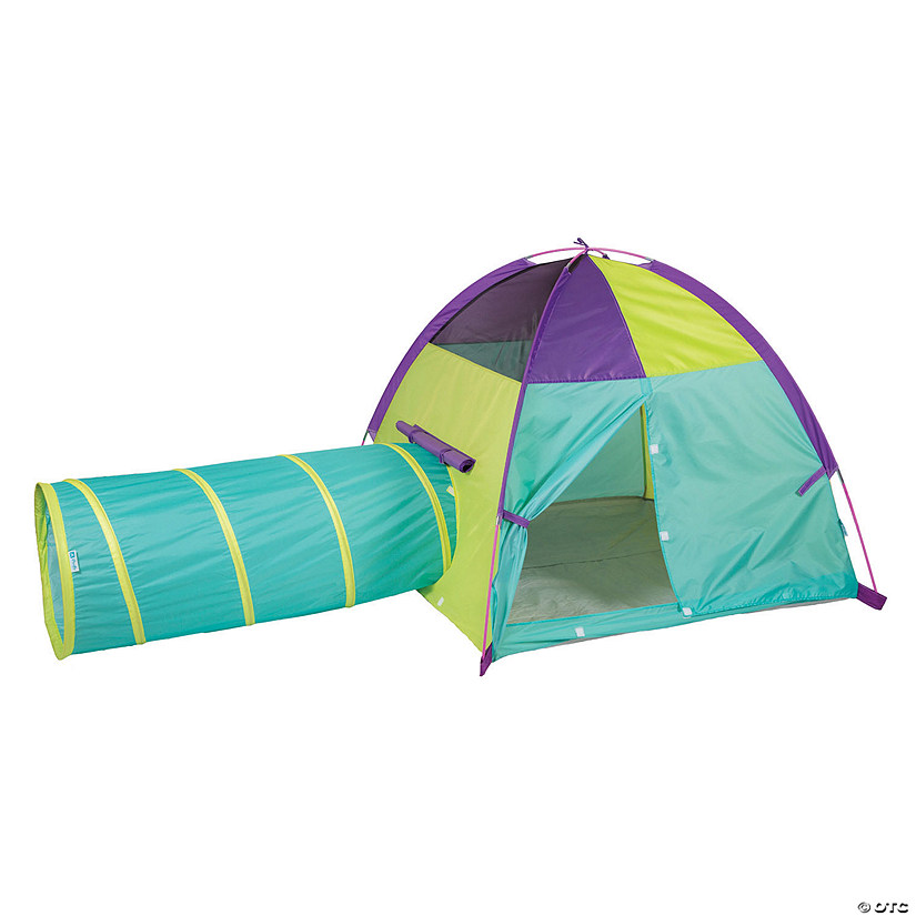 Pacific Play Tents Neon Hide-Me Tent & Tunnel Combo Image