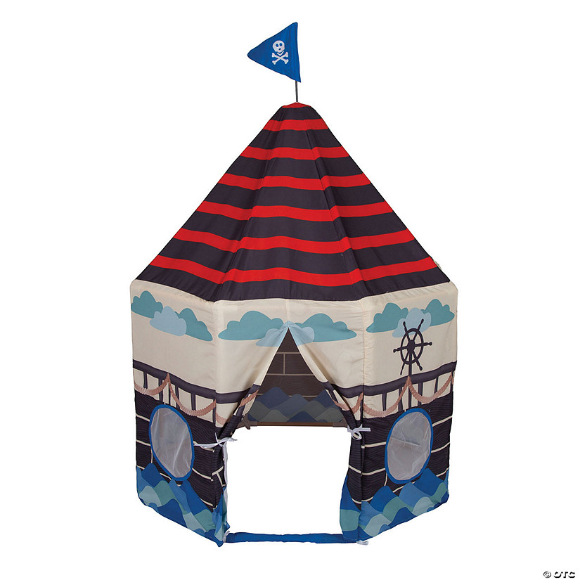 Pacific Play Tents: Pirate Pavilion With Flag Image