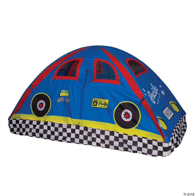 Pacific Play Tents Rad Racer Bed Tent - Full Size Image