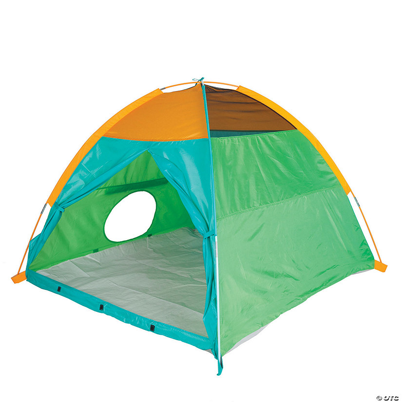 Pacific Play Tents Super Duper 4-Kid II Dome Tent - Blue / Green / Orange Image