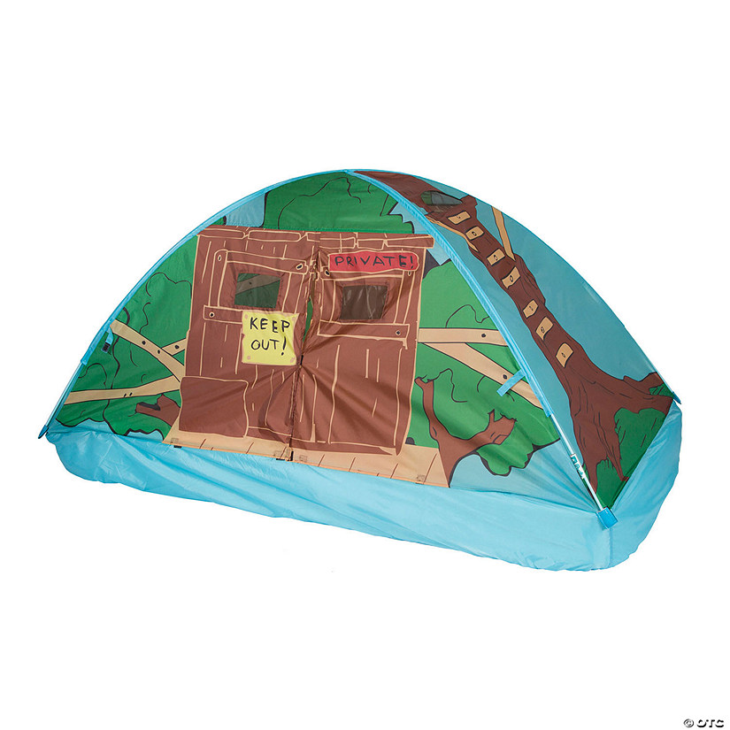 Pacific Play Tents Tree House Bed Tent - Full Size Image