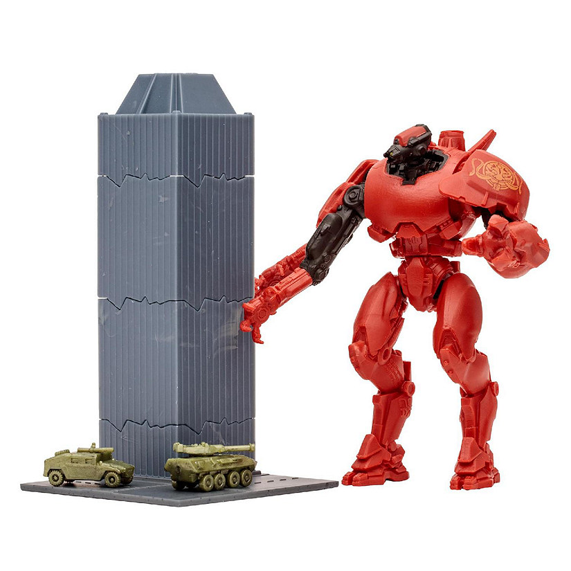 Pacific Rim 4 Inch Figure with Comic Crimson Typhoon | Oriental Trading