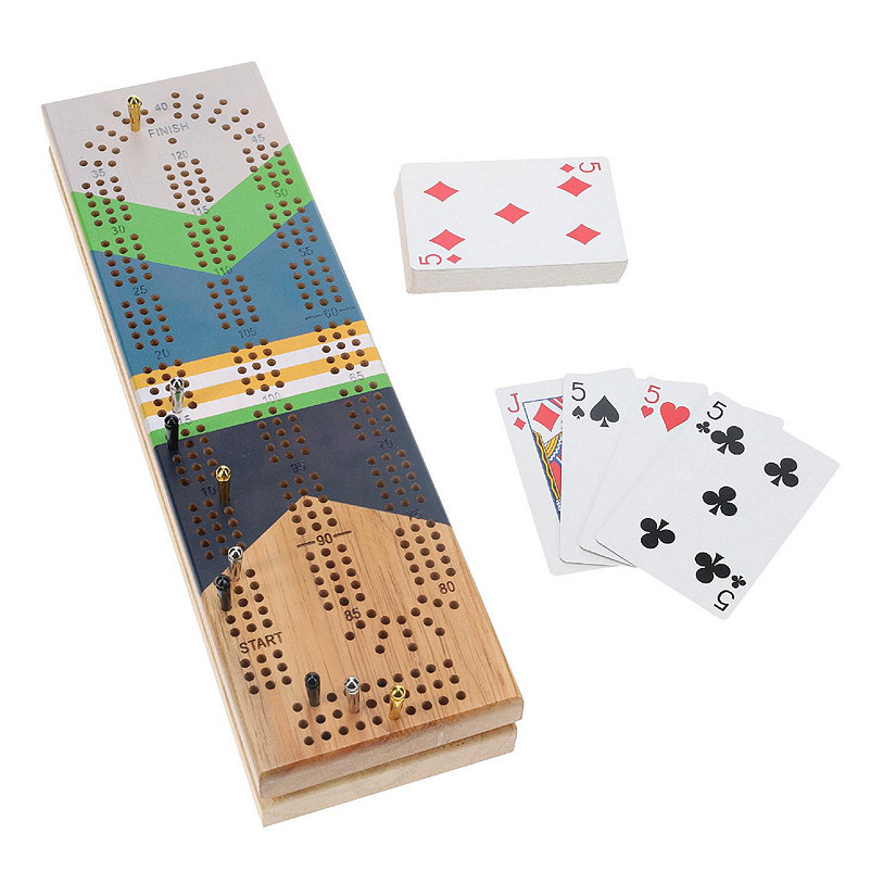 Pacific Shore Games Canoe Cribbage Board Image