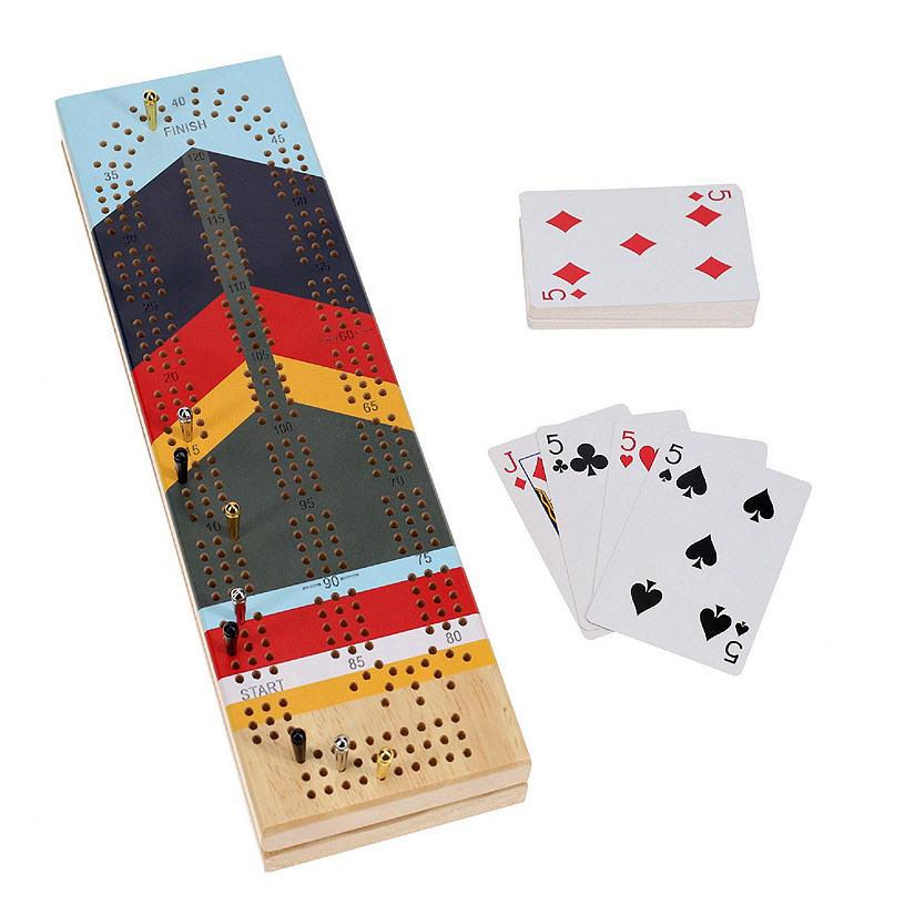 Pacific Shore Games Canoe Cribbage Board Image