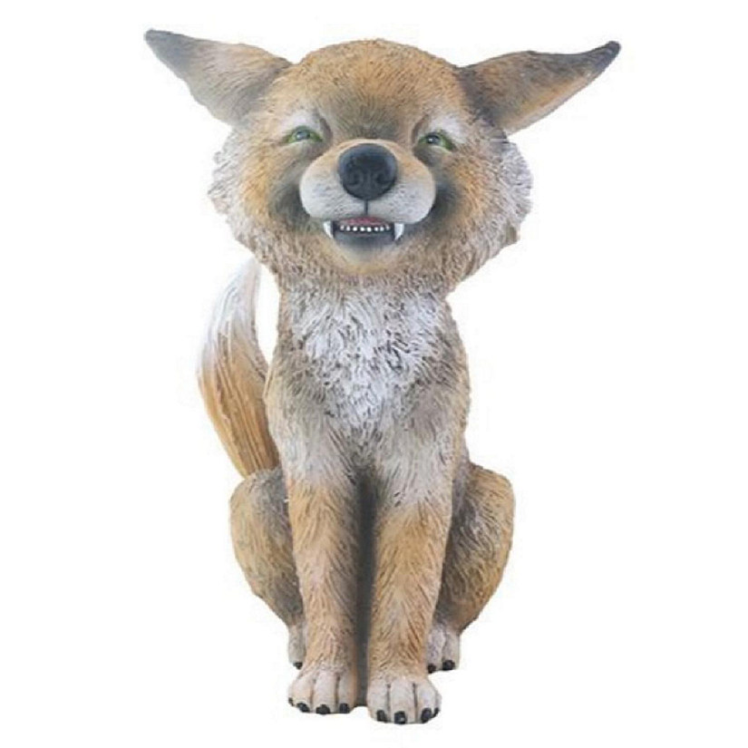 Pacific Trading Sitting TeeHee Coyote Figurine 3.7 Inch Multicolor Image