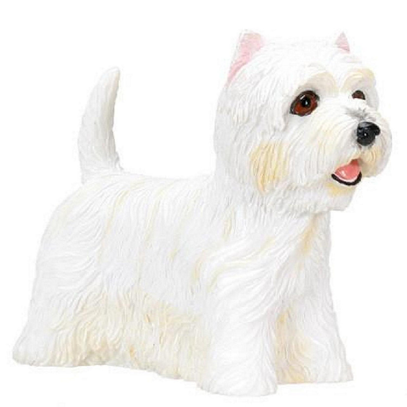 Pacific Trading West Highland Terrier Figurine 3 Inch White Image