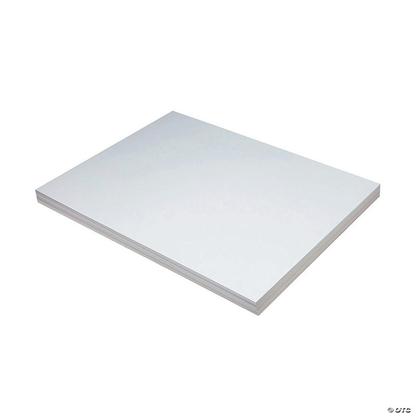 Pacon&amp;#174; Heavyweight Multi-Purpose Tagboard, 18" x 24", White, 100 Sheets Image