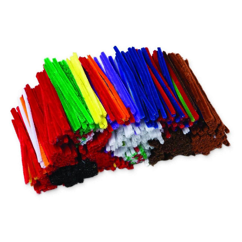 Pacon PACAC911501 Jumbo Chenille Stems Class Pack - 6 in. Image