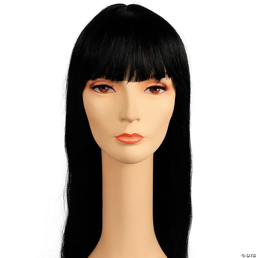 Pageboy Long Wig With Bangs Oriental Trading