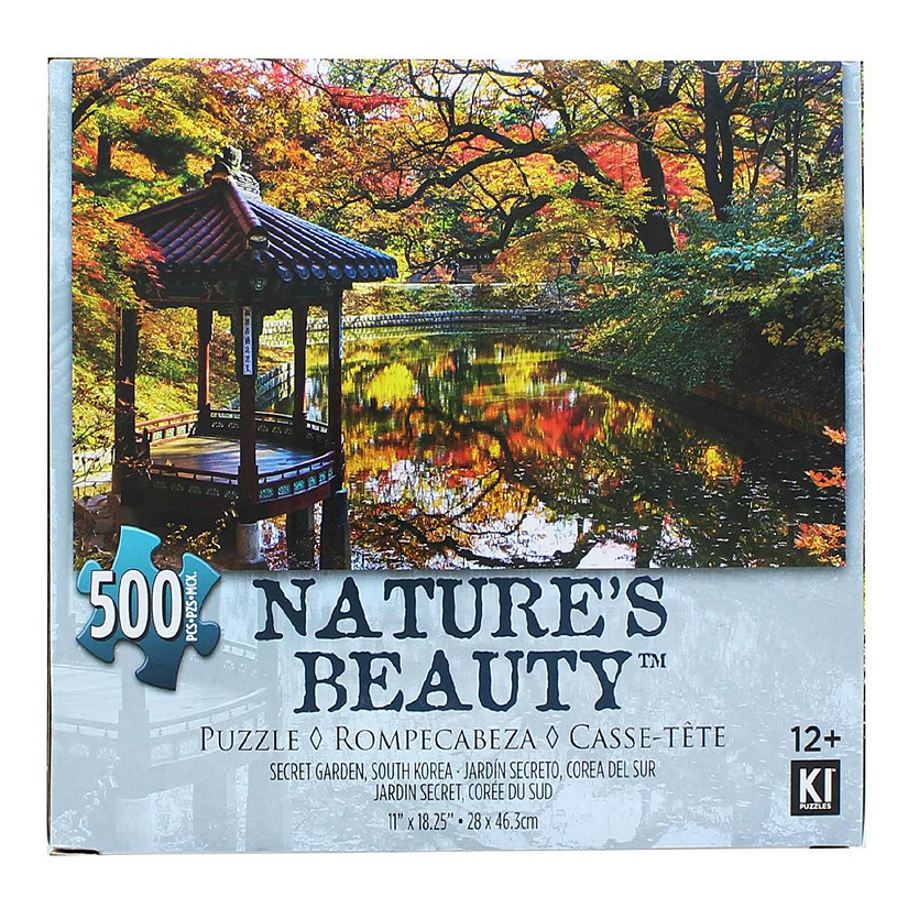 Pagoda 500 Piece Natures Beauty Jigsaw Puzzle Image