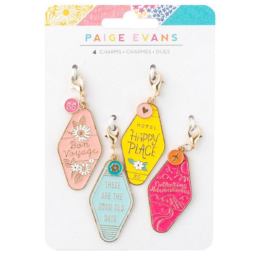 Paige Evans Adventurous Charms-4/Pkg Image