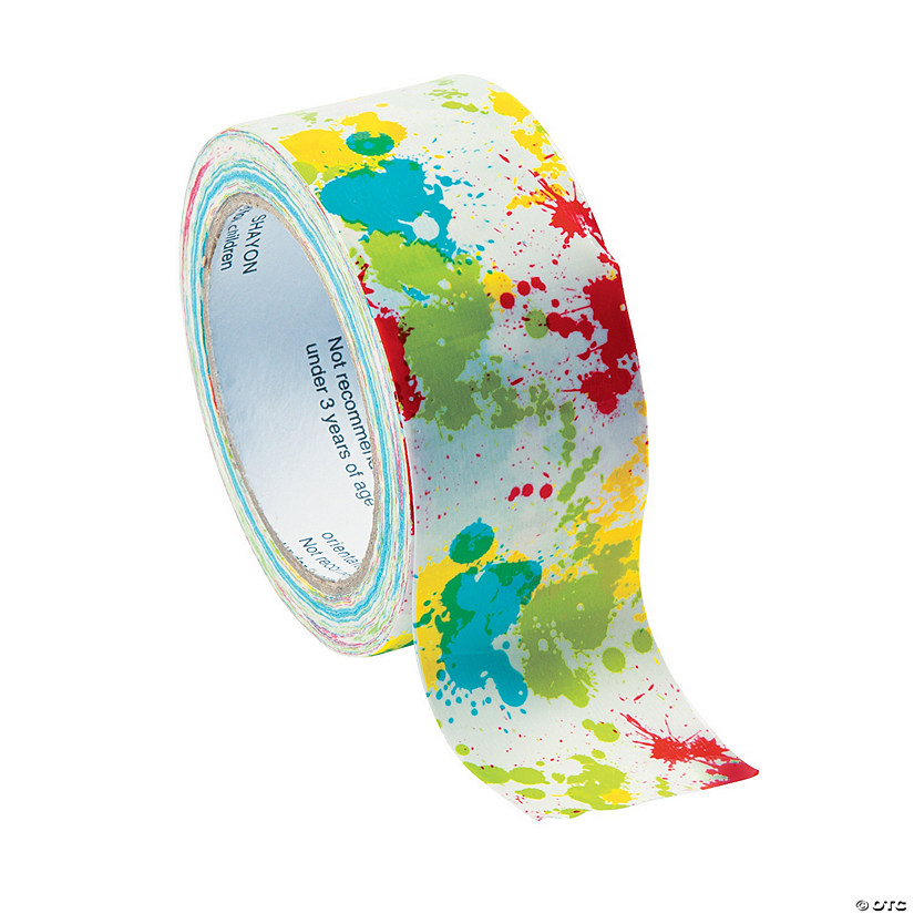 Paint Splatters Duct Tape Discontinued