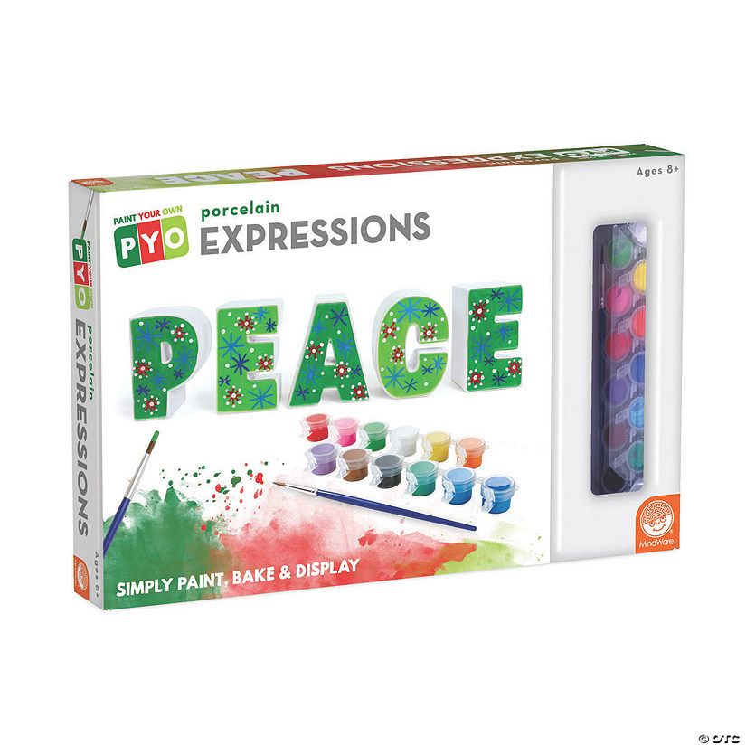 Paint Your Own Expressions: Holiday Peace Image