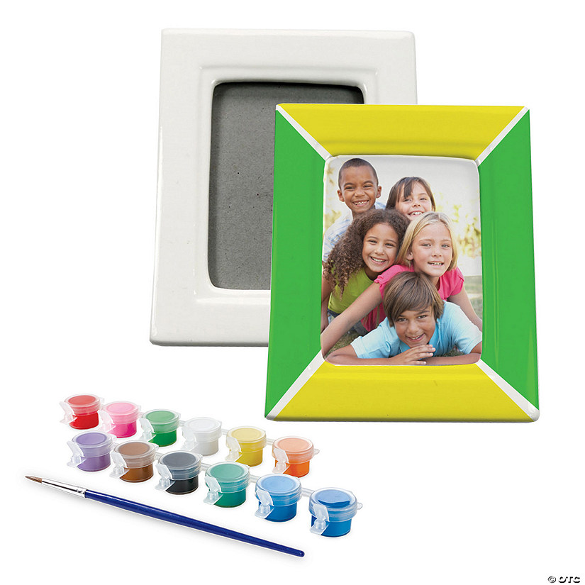 Paint Your Own Picture Frame Craft Kit - Set of 24 Image