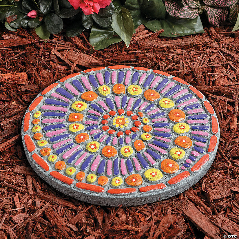 Paint Your Own Stepping Stone: Mosaic Image