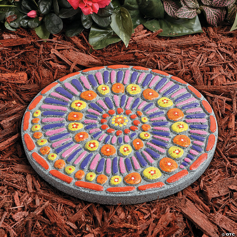 Paint Your Own Stepping Stone Mosaic Mindware