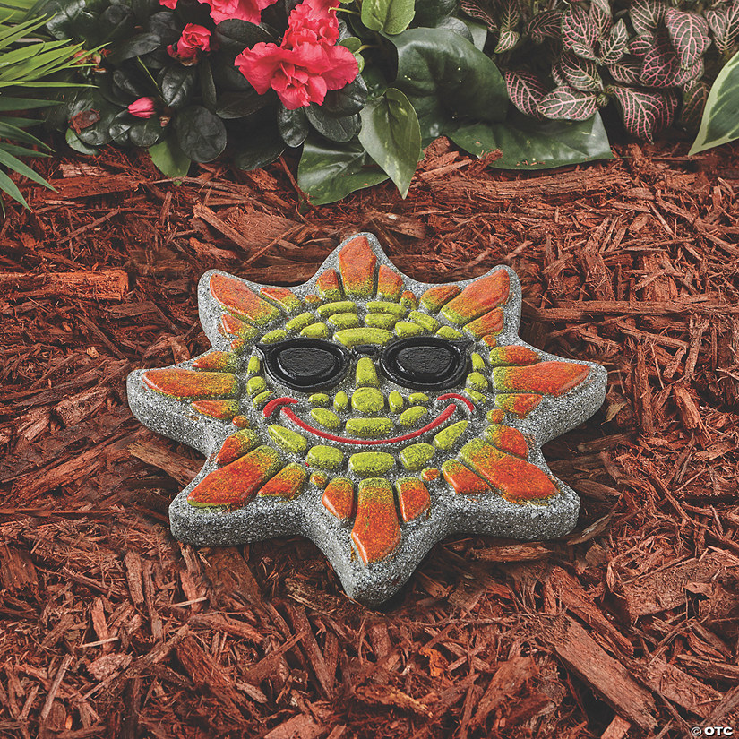 Paint Your Own Stepping Stone: Sun Image