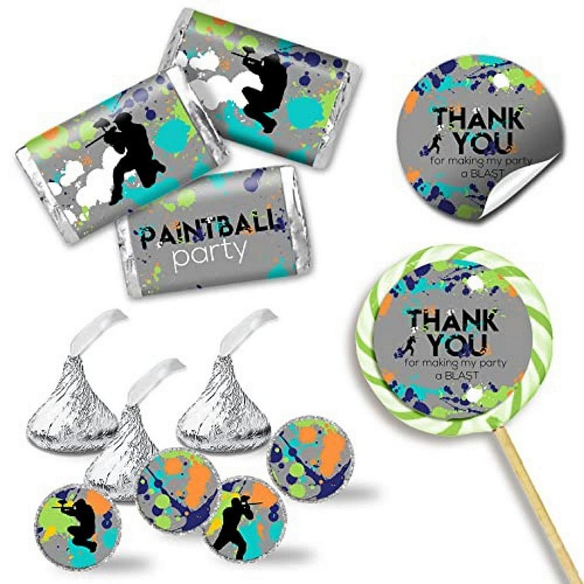 Paintball Sticker Bundle 429pc. by AmandaCreation Image
