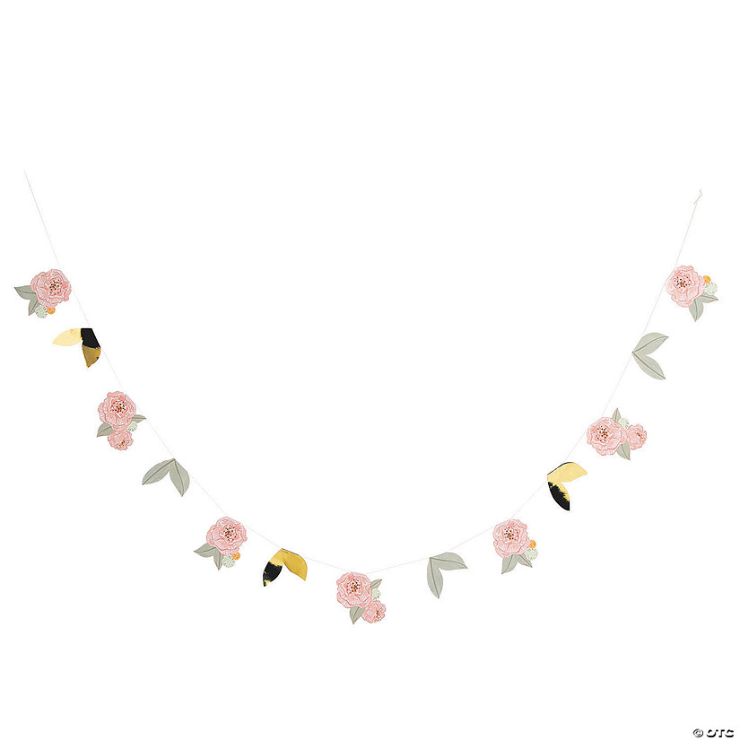 Painted Floral Garland Image