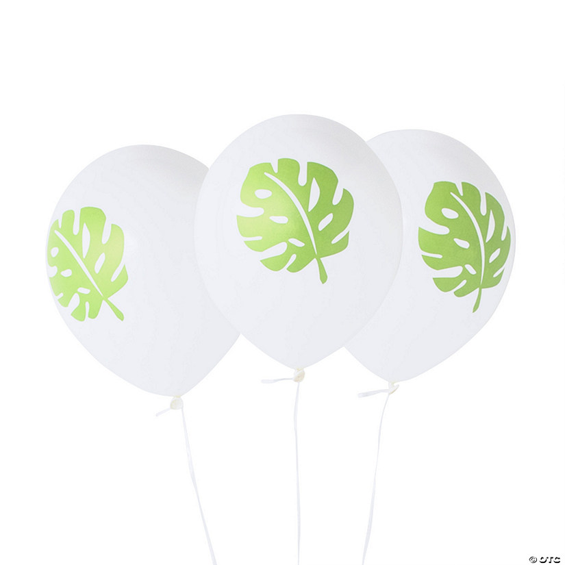 Palm Leaf 11" Latex Balloons Image