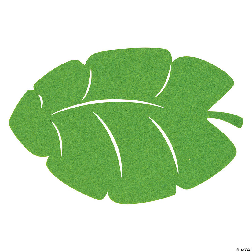 Palm Leaf Felt Placemats 4 Pc. Oriental Trading