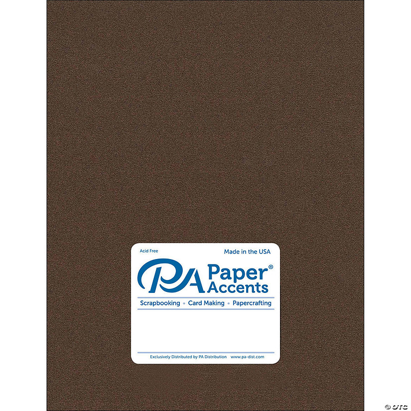 Paper Accents Cardstock 8.5"x 11" Pearlized 105lb Bronze 25pc&#160; &#160;&#160; &#160; Image