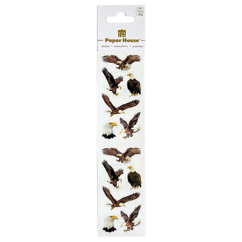 Paper House Decorative Stickers-Eagles Image