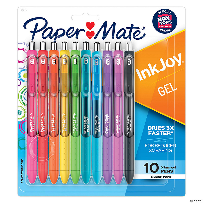 Paper Mate InkJoy Gel Pens, Medium Point, Assorted, 10 Count Image