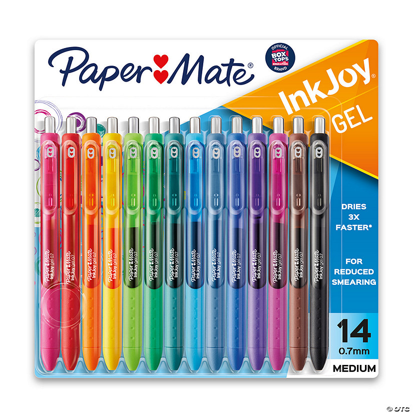 Paper Mate InkJoy Gel Pens, Medium Point, Assorted, 14 Count Image