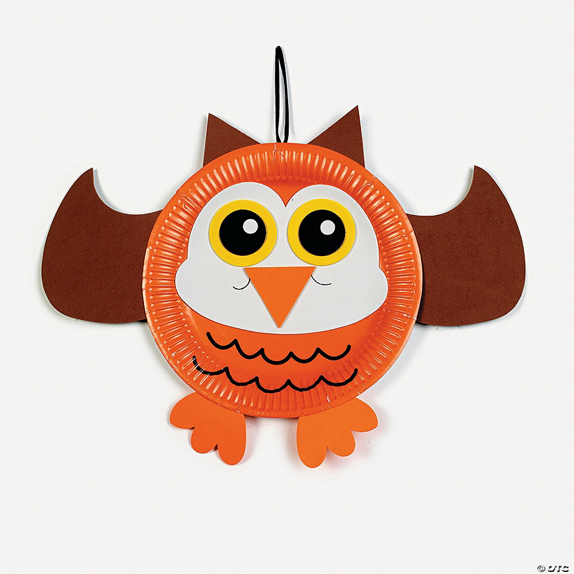 Paper Plate Owl Craft Kit - Discontinued