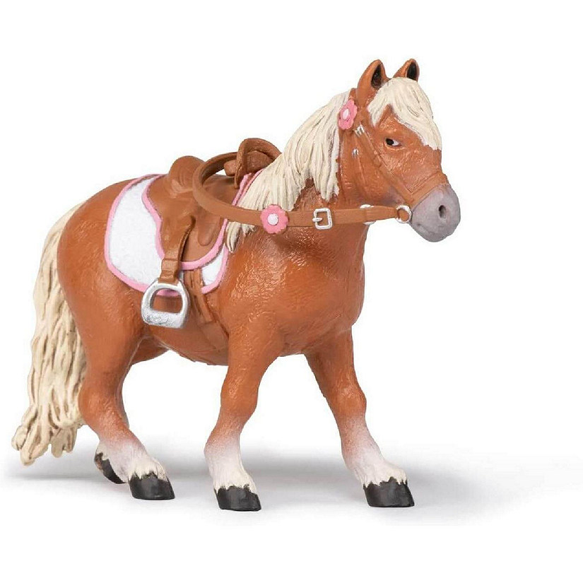 Papo Shetland Pony with Saddle Image