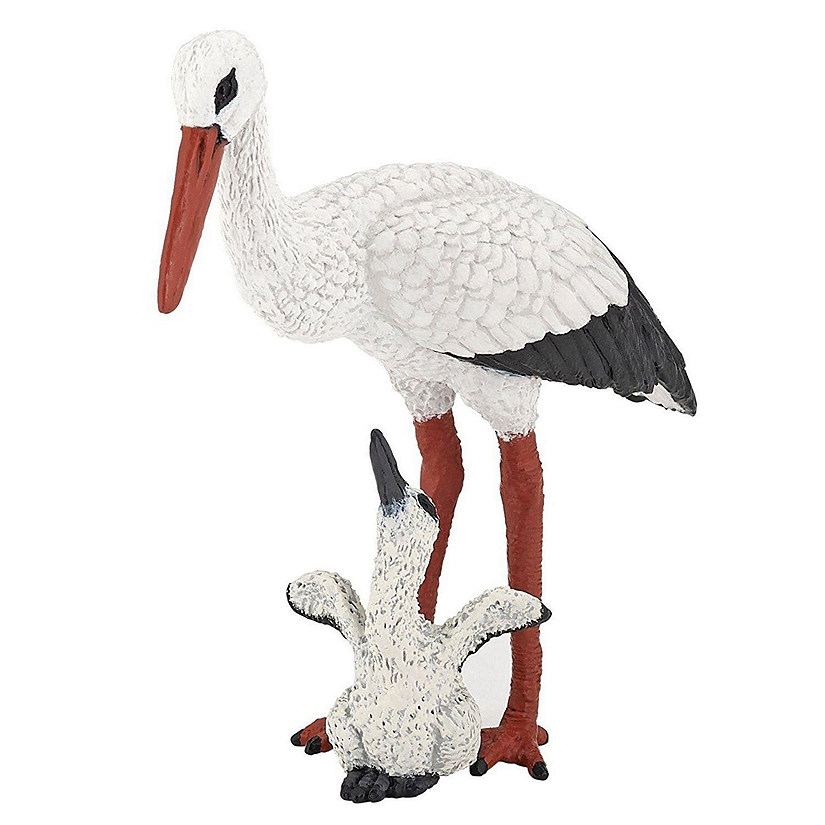 Papo Stork & Baby Stork Image