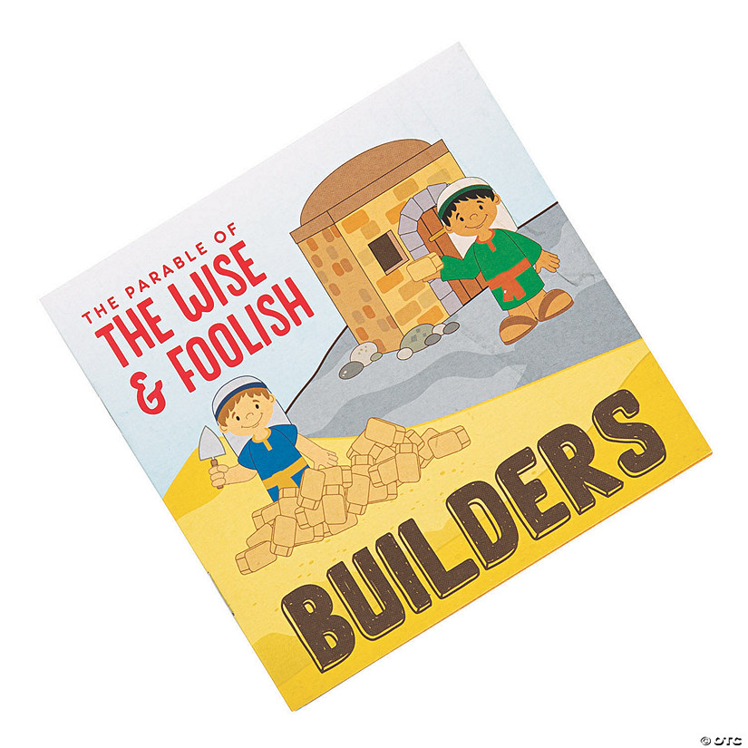 Parable of the Wise & Foolish Builders Readers - 12 Pc. Image