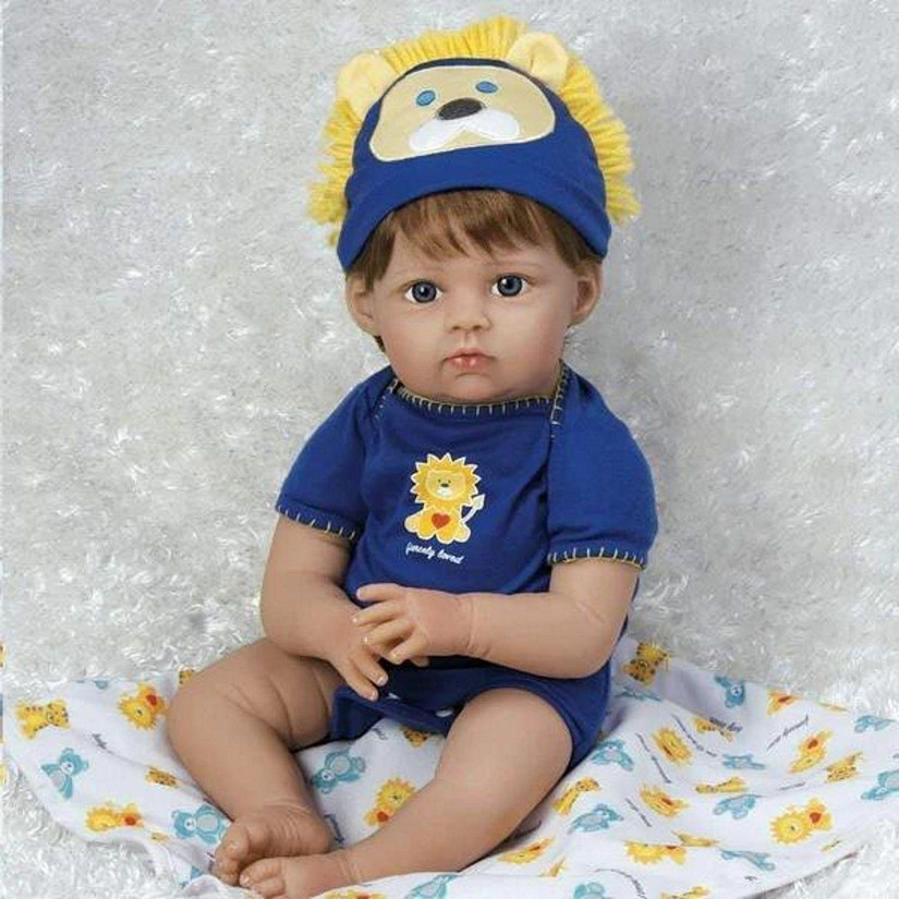 Paradise Galleries Realistic Reborn Doll and Accessories - Boy Lions & Tigers & Bears, Oh My! Image