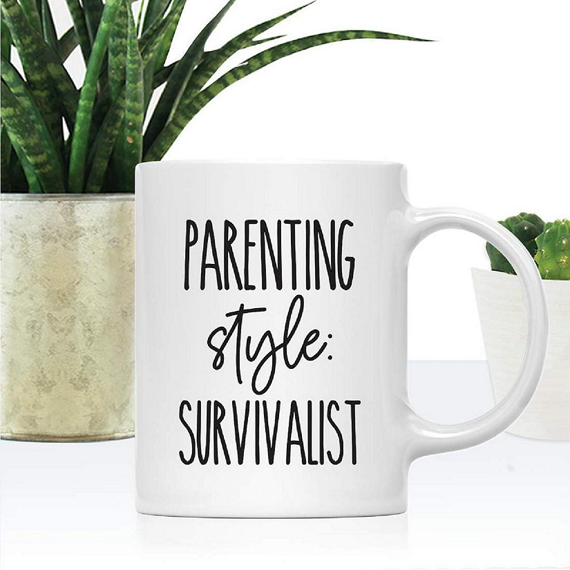 Parenting Style Survivalist Ceramic Mug Image