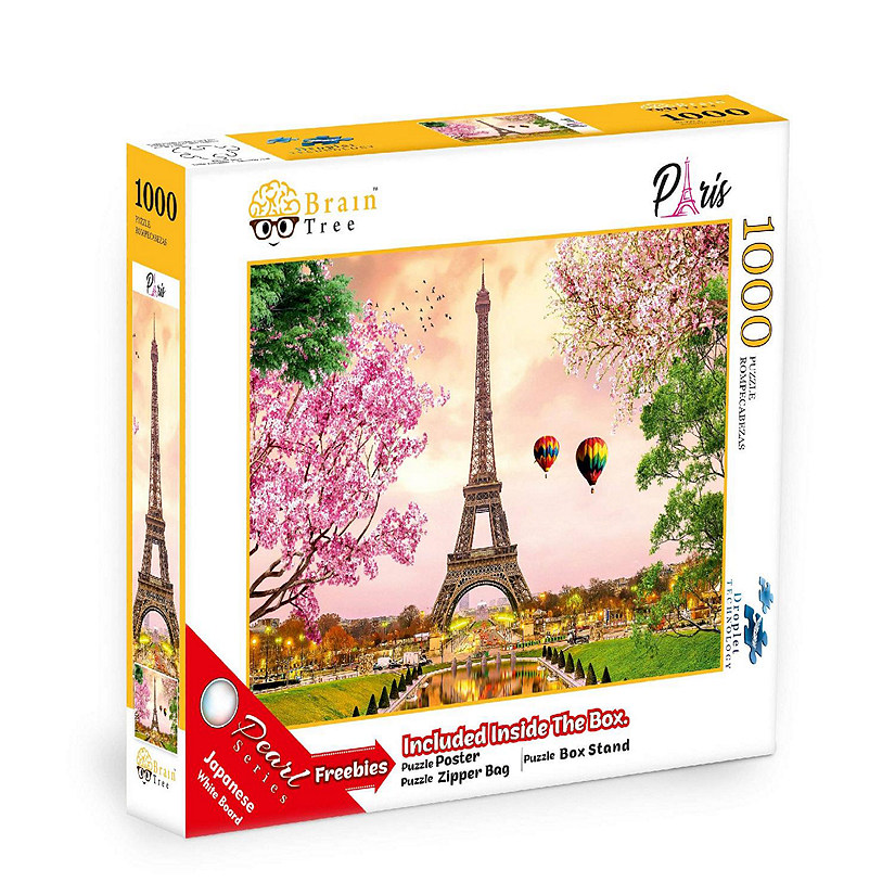 Paris Jigsaw Unique Puzzles for Adults - Premium Quality - 1000 Pieces Image