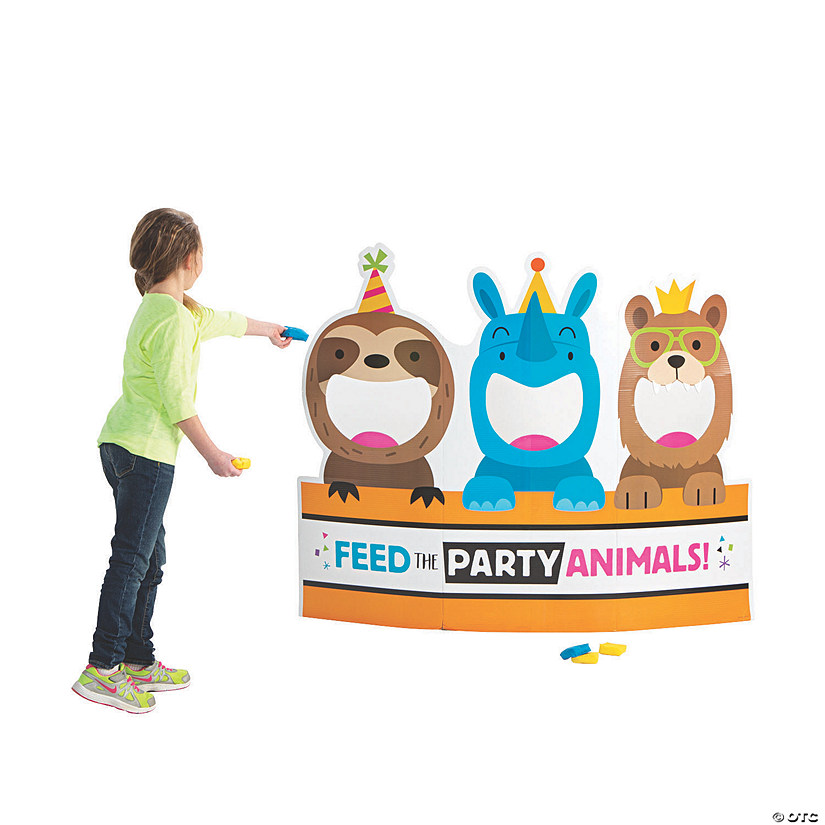Party Animal Bean Bag Toss Game Image