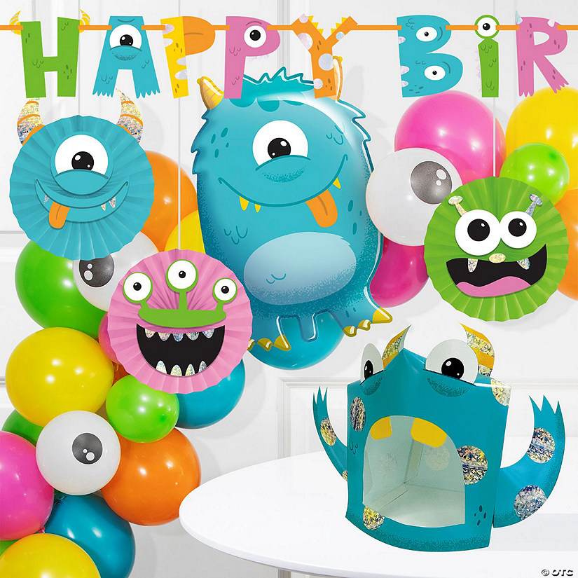 Party Monsters Decoration Kit Image