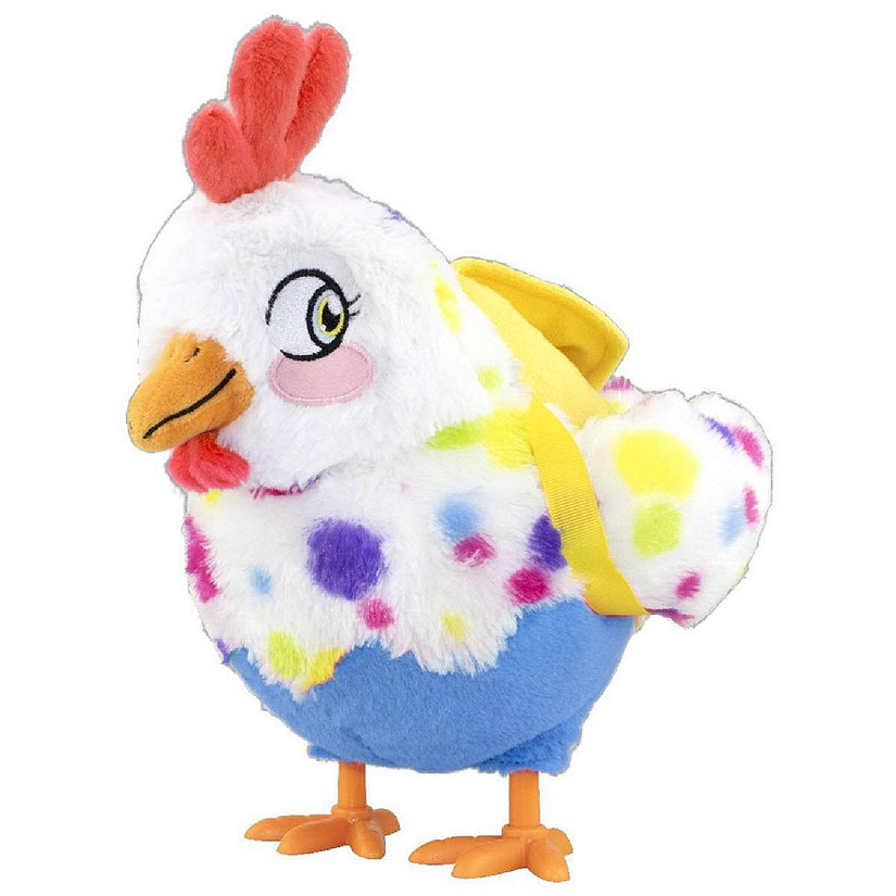 Party Pets Roxanne The Dancing Chicken Electronic Plush  Blue Image