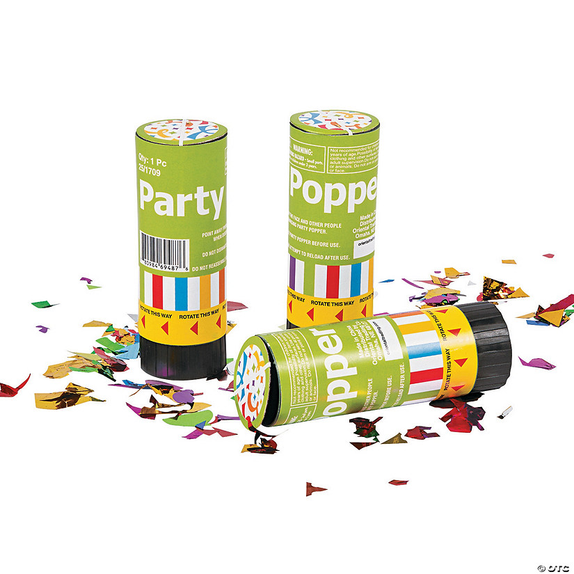 Party Poppers