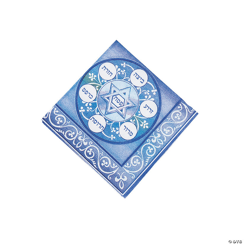 Passover Beverage Napkins - 16 Pc. Image