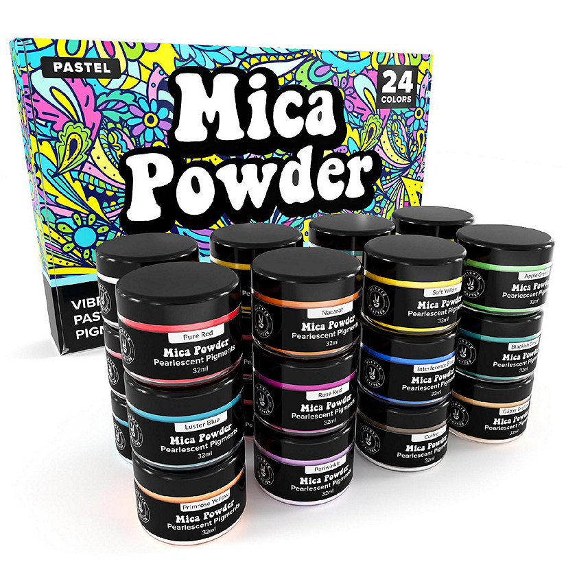 Pastel Pigment Powder and Mica Powder Set Image