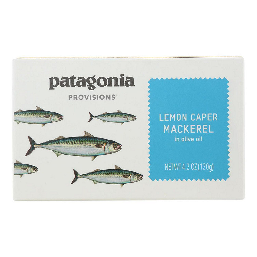 Patagonia Provisions - Mackerel Lemon Caper - Case of 10-4.2 OZ Image