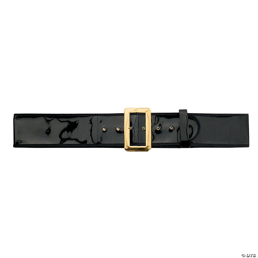 Patent Leather Santa Belt Image