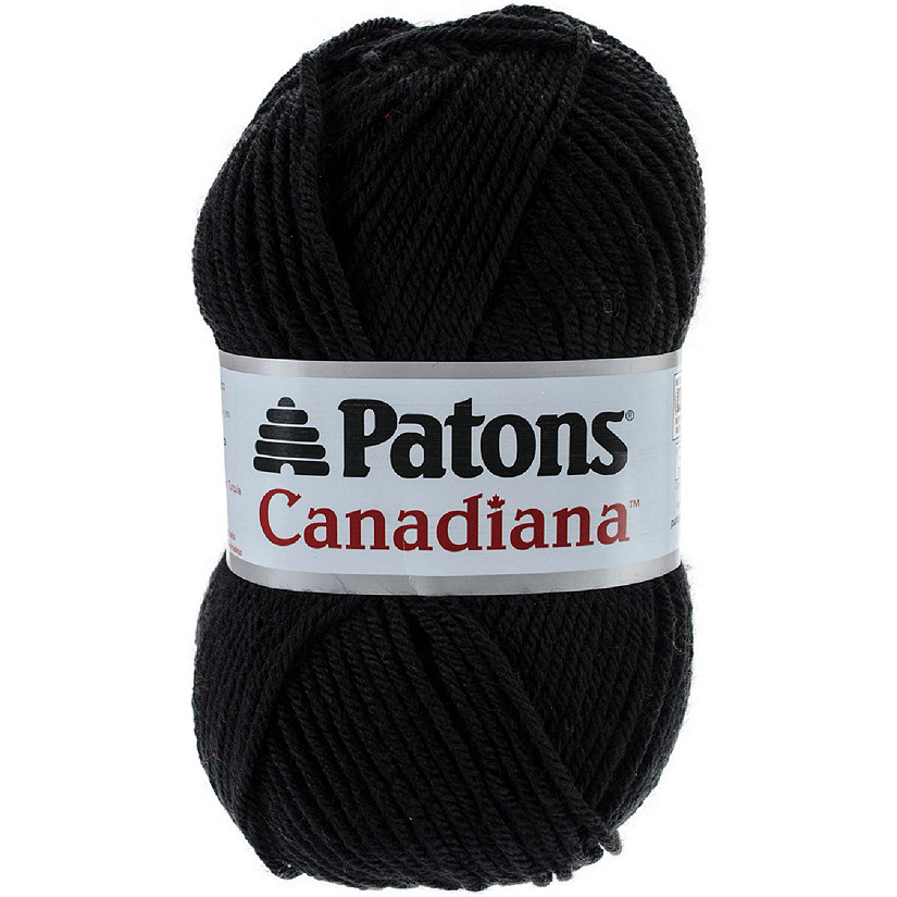 Patons Canadiana Yarn - Solids-Black Image