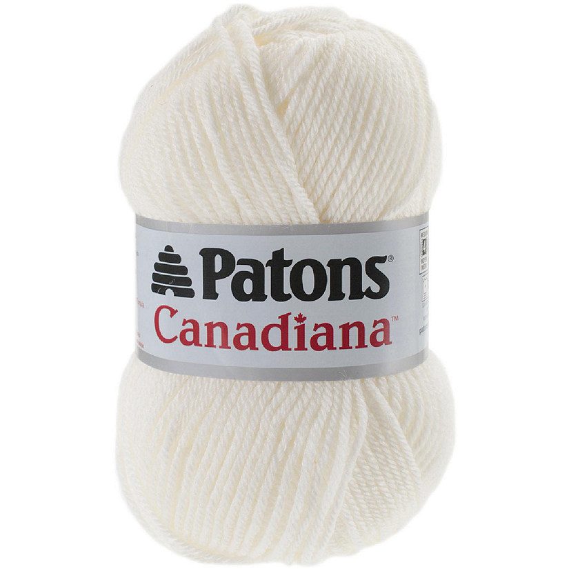 Patons Canadiana Yarn - Solids-Winter White Image