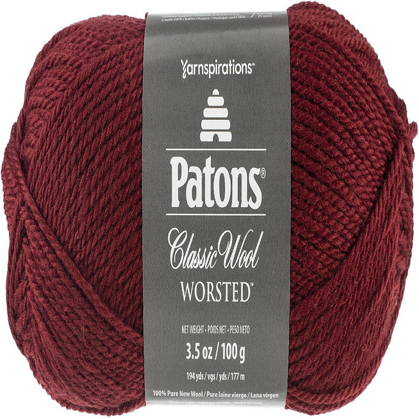 Patons Classic Wool Yarn-Claret Image